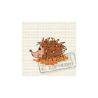 Borduurpakket Harriet Hedgehog in the Woods - Mouseloft Borduurpakket Harriet Hedgehog in the Woods - Mouseloft
