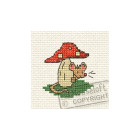 Borduurpakket Tiny Toadstool in the Woods - Mouseloft Borduurpakket Tiny Toadstool in the Woods - Mouseloft